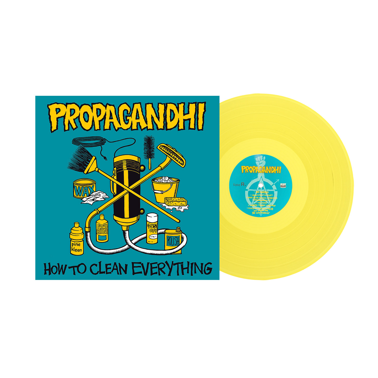 Propagandhi (How To Clean Everything) Transparent Yellow Vinyl