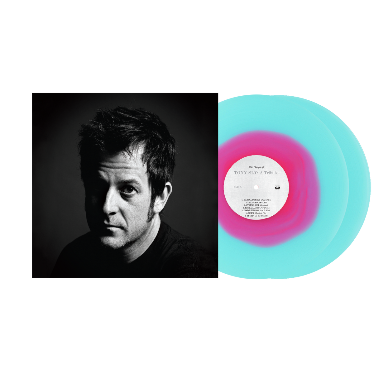 Various Artists (The Songs Of Tony Sly: A Tribute) 2xKeira's Pink & Blue Vinyl