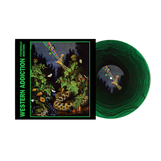 Western Addiction (Psychedelic Munitions) Green Ripple Vinyl