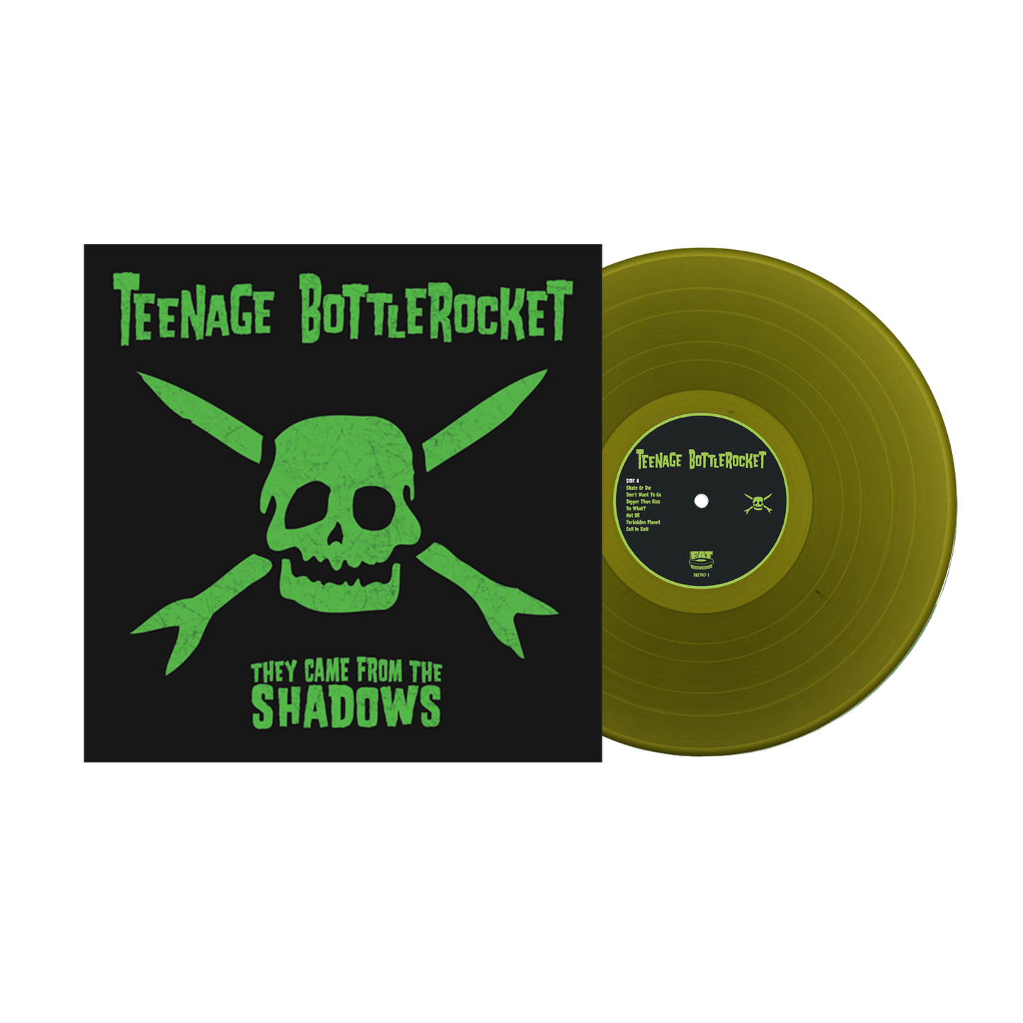 Teenage Bottlerocket (They Came From the Shadows) Swamp Green Vinyl