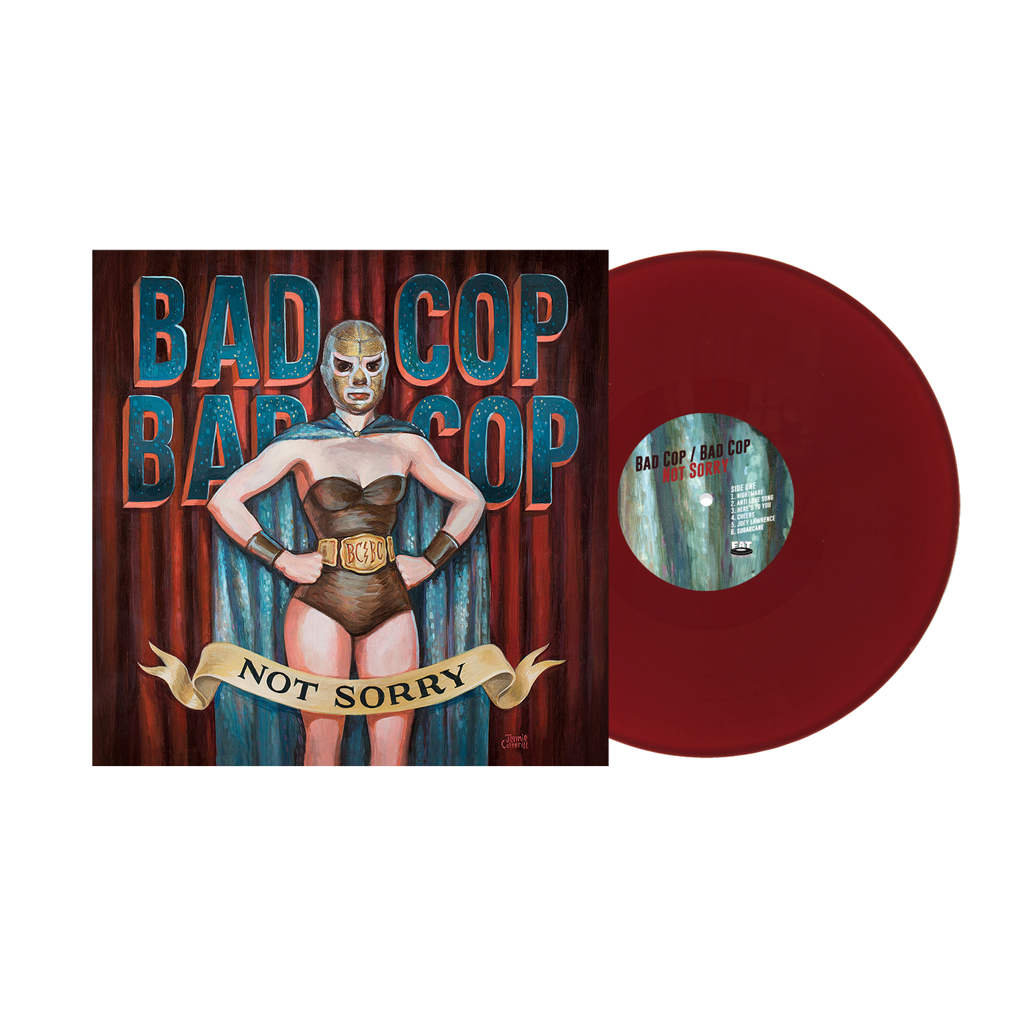 Bad Cop Bad Cop (Not Sorry) Burgundy Vinyl
