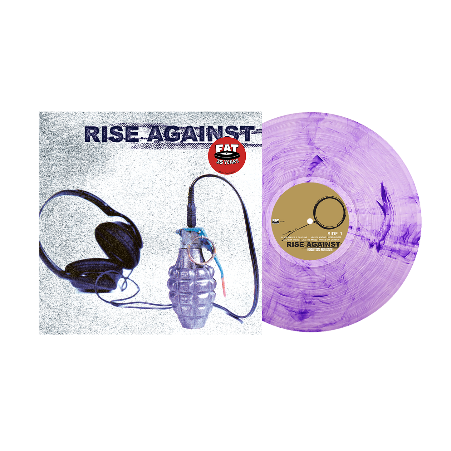 Rise Against (Revolutions Per Minute) Amethyst Vinyl