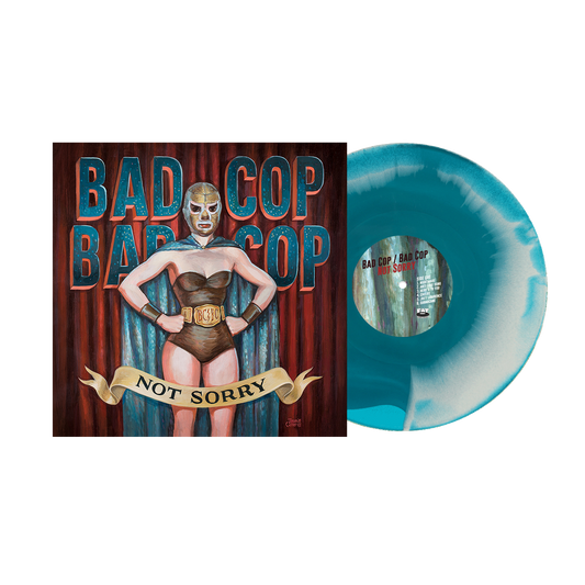 Bad Cop Bad Cop (Not Sorry) Blue & Bone Swirl Vinyl