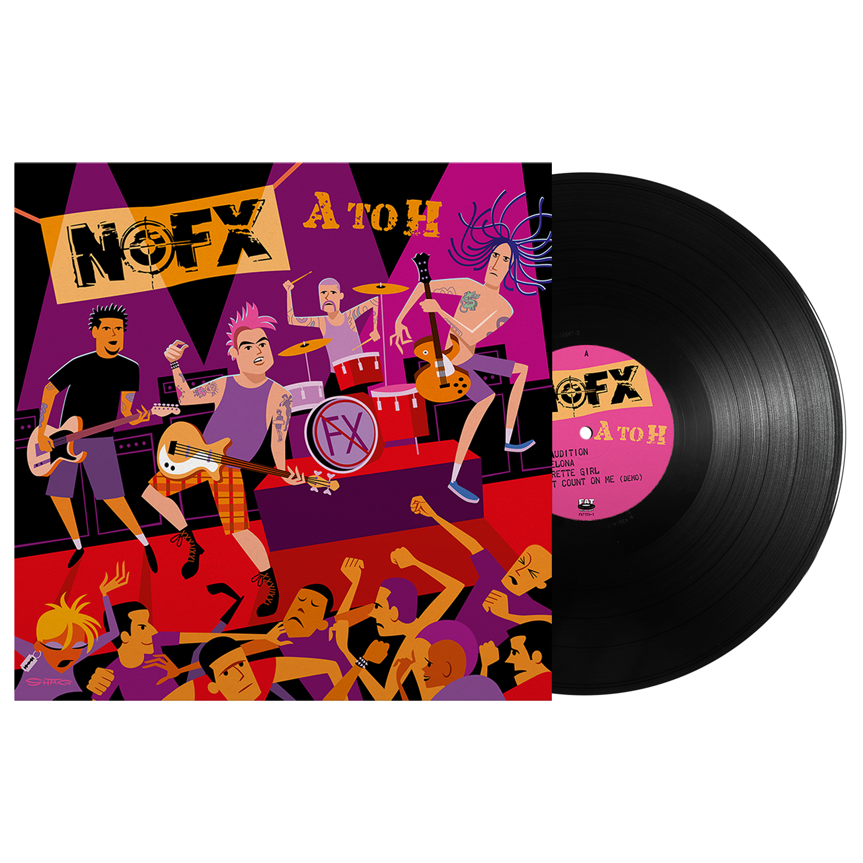 NOFX (A-H) Black Vinyl