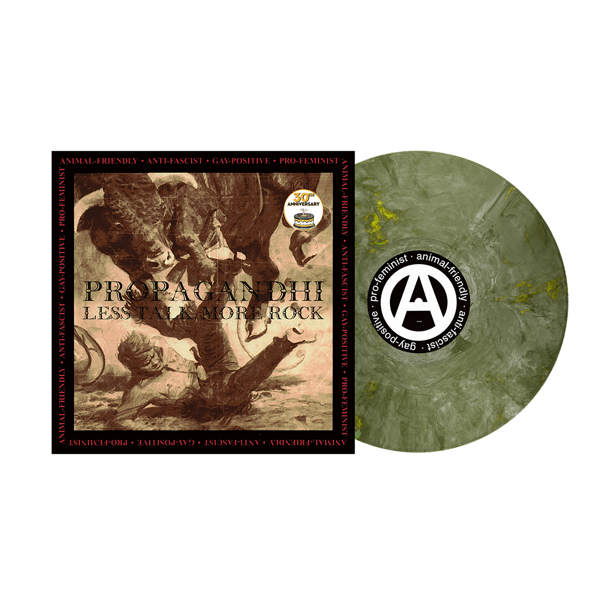Propagandhi (Less Talk, More Rock) Green Shimmer Vinyl